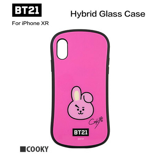 楽天市場 送料無料 公式 防弾少年団 Bt21 Cooky Iphone Xr 対応 ハイブリッド ガラスケース Btl 02c Bts 強化ガラス グッズ スマホ スマホケース ケース 携帯 Iphonexr スマートフォン カバー アイフォン ソフトケース ポケット付 Icカード K Pop Pirates Shop