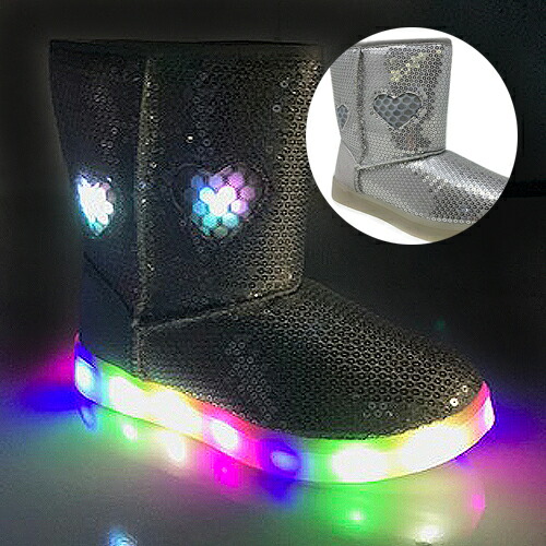 光る幼稚園 小学生 女の子 子ども こども 靴 子供靴 シューズ 女児 レイン 点滅 ブーツ フラッシュ フラッシュスニーカー スウェード 光る靴 手数料安い