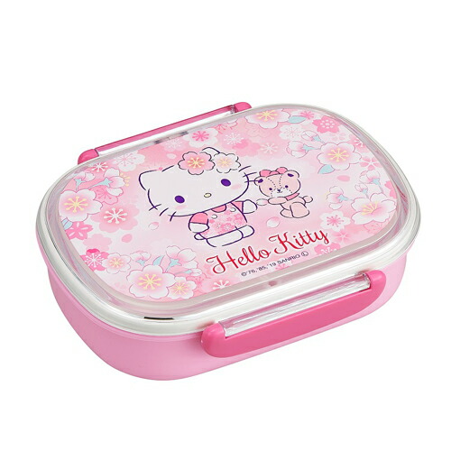 楽天市場】特価OK【SANRIO キティ 4点ロック ランチボックス 500ml
