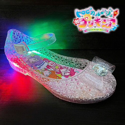 楽天市場 最新 トロピカル ジュ プリキュア 光る ガラスの靴 5415 Pk フラッシュ 女の子 スニーカー ビーチ グッズ 女児 バレエ シューズ 子ども靴 光る靴 サンダル パンプス キッズ 15cm 16cm 17cm 18cm 19cm ヒーリングっど トロピカルージュ キュアサマー