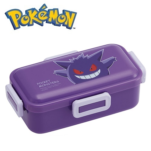 Sk ポケットモンスター 弁当箱 5584 530ml 仕切付き ランチボックス 弁当 4点ロック 日本製 角型 お弁当 ゲンガー お弁当箱