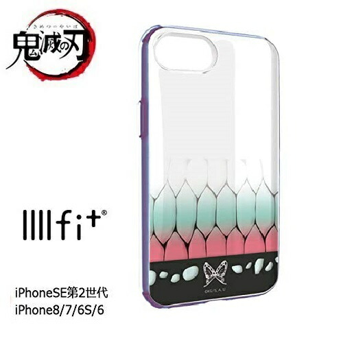 楽天市場 送料無料 鬼滅の刃 胡蝶 しのぶ iphonese 第2世代 iphone8 iphone7 iphone6s 6 対応 イーフィット ハイブリットケース kmy 12f スマホケース 携帯 携帯ケース iphone iphoneケース スマートフォン カバー ケース アイフォン こちょうしのぶ 鬼滅 pirates