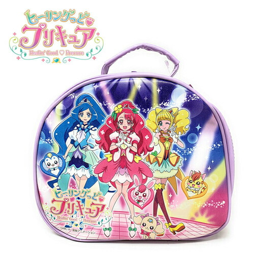 新製品情報も満載 交渉中 パープル ヒーリングっどプリキュア おでかけボストンバッグ キャラクターグッズ Comite Webs Uvigo Es