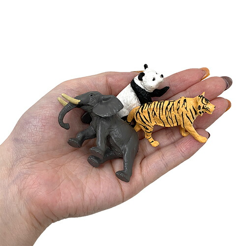 【ミニフィギュアコレクションワイルドライフ22体セット】アニマルライオントラパンダゴリラゾウキリンクマシマウマサイ人形飾り模型おもちゃ動物グッズリアルフィギュア動物園ミニチュア大きいジオラマ猿サル