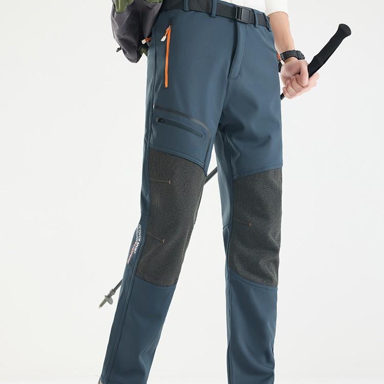 アウトドアパンツ 登山 ハイキング メンズ レディース 秋 伸縮性 通気性 保温 厚手 フリースライニング 長ズボン スポーツ トレッキング ユニセックス 普段使い