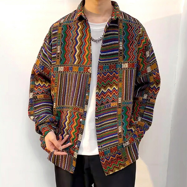 楽天市場】【10％OFFクーポン！2/10(火)1:59まで】Decorative 柄シャツ