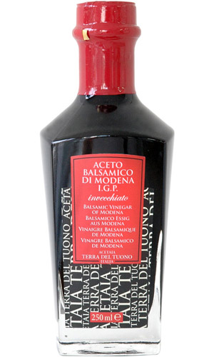 バルサミコ酢 インベッキアート250ml/テッラデルツォーノ/とろっとして甘い10年もの、飲んでも美味しいバルサミコ酢。プレゼントにもおすすめです。