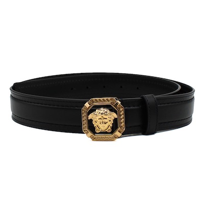 VERSACE ヴェルサーチ　ベルト　メデューサ　クロコ型押し　ブラック 楽天市場】VERSACE ヴェルサーチ ベルト 1001364 1A00866 メンズ