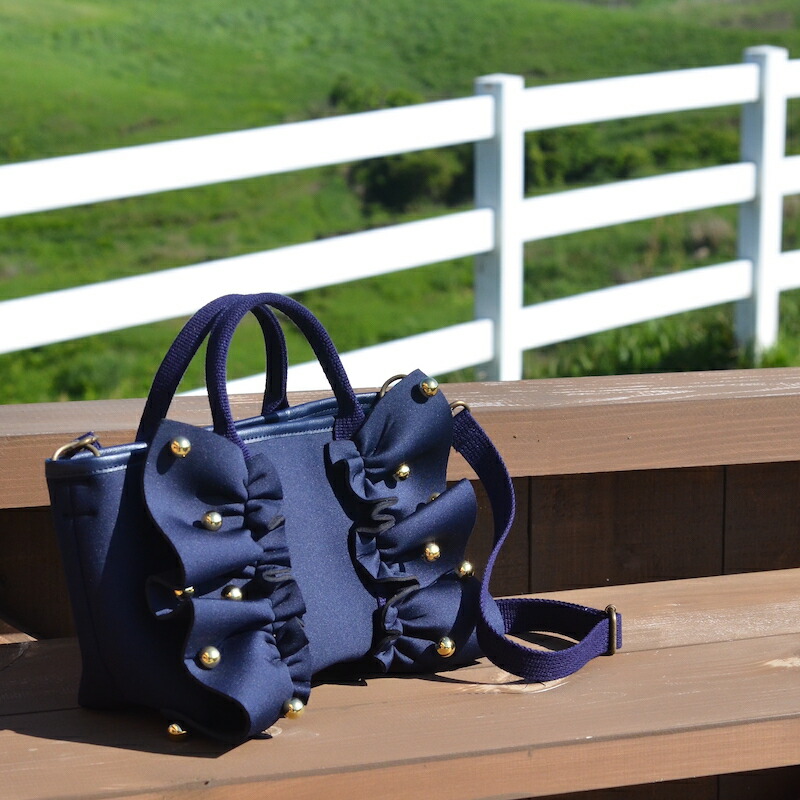 rapture♡ネイプルズラッフルトートバッグ ボールパール MINIサイズ