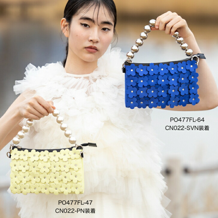 【Rapture ラプチャー】-PO477FL-XL ネイプルズ 御花 ポシェットウォレット-XL大きさ