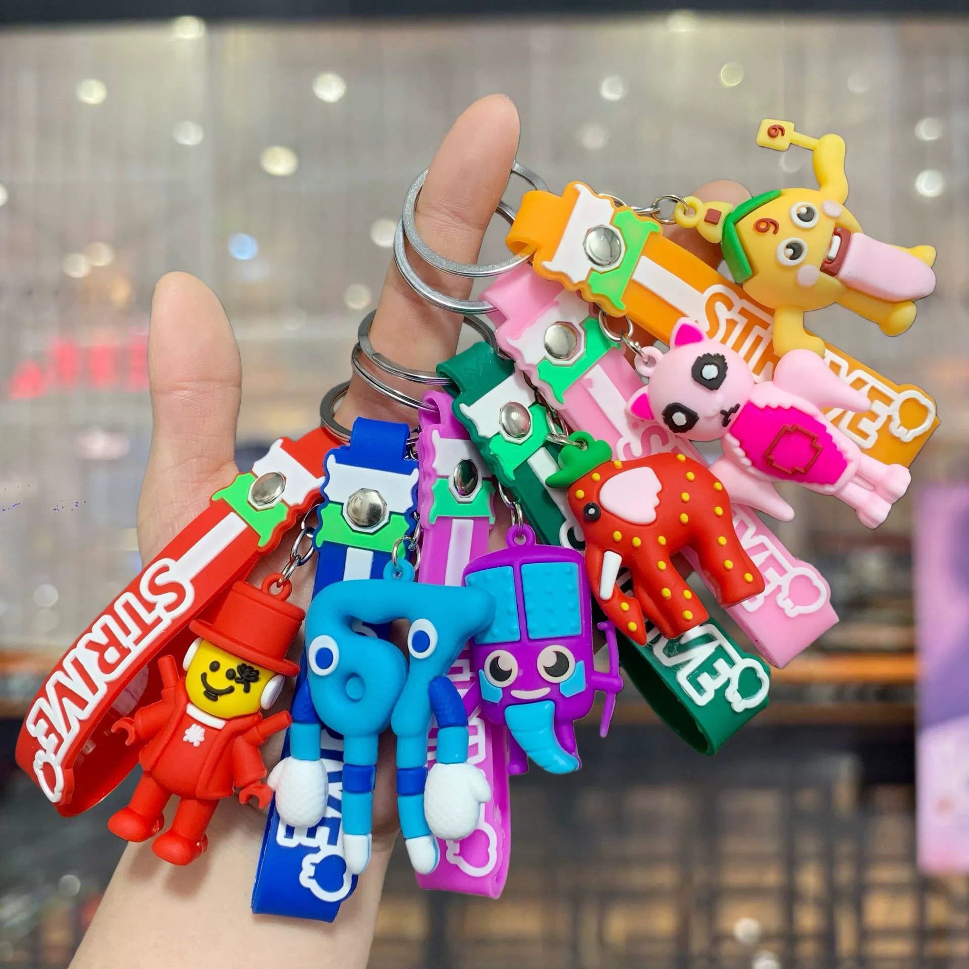 ロブロックス ブレインロットを盗む Steal a Brainrot キーホルダー 装飾品 10種類から選択可能 クリスマス 子供プレゼント（N2）