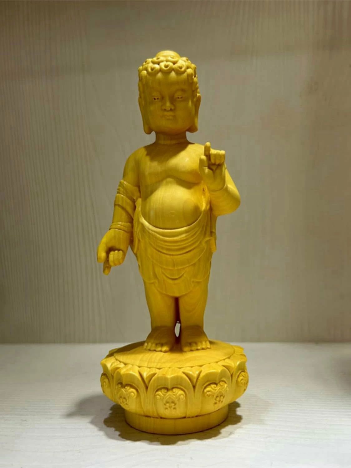 天然　水晶　仏像　彫刻　送料込み shaka.jpg