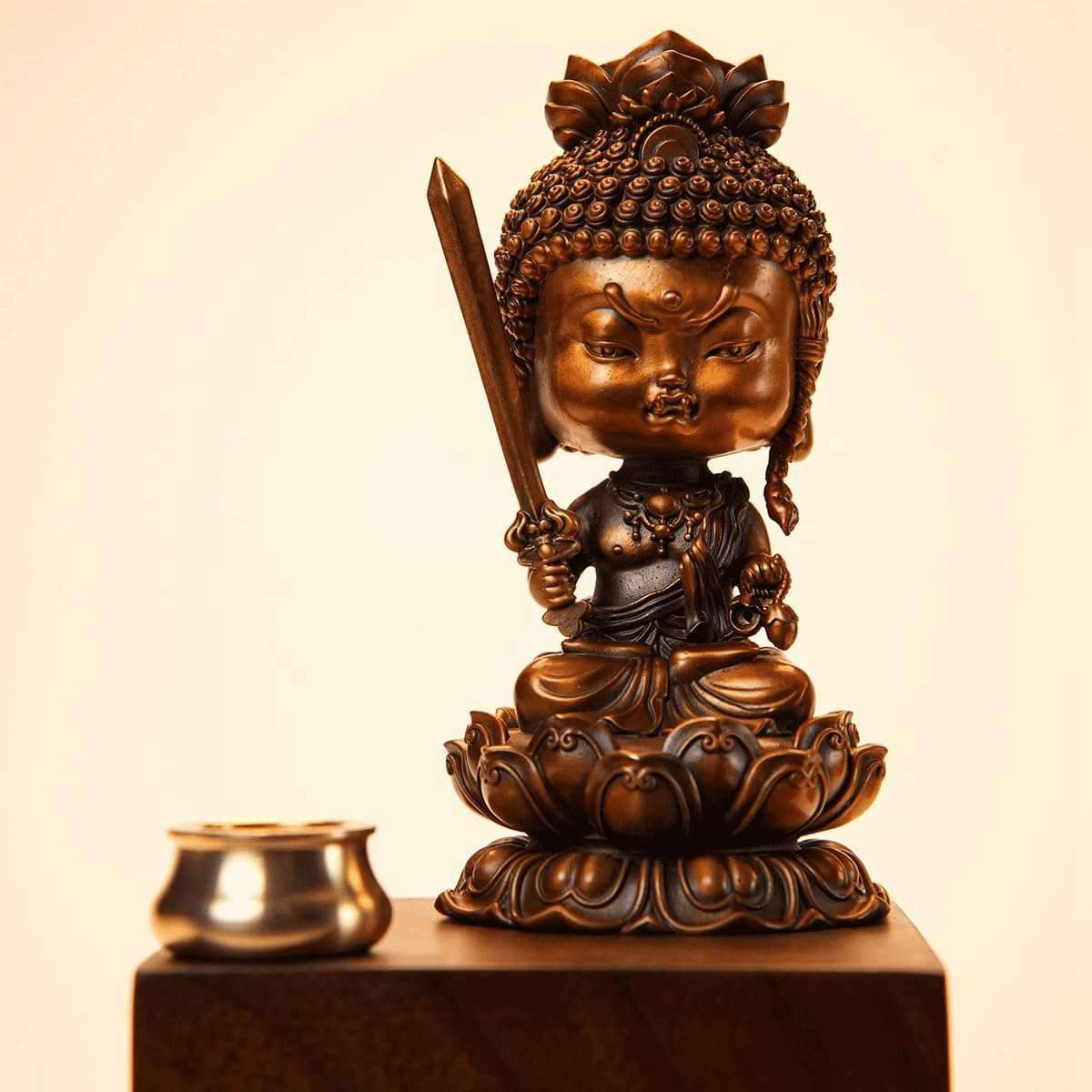 楽天市場】(不動明王(酉年)) ブロンズ像(高さ11cm×巾5cm) 置物 不動