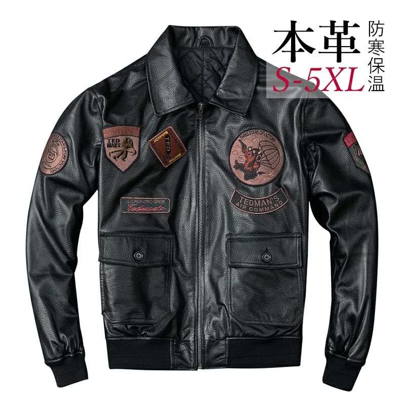 天 防寒 防風 冬 秋 春 60代 50代 40代 30代 男性 ジャケット バイク ライダース 羊革 ワッペン 革ジャン メンズ おしゃれ 本革