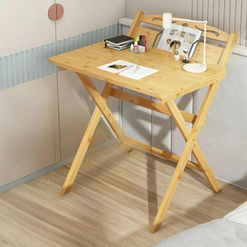折りたたみデスク 幅70 80 100×奥行50×高さ75cm 完成品 竹製折りたたみ机 勉強机 机 折り畳み pcデスク パソコンデスク コンパ