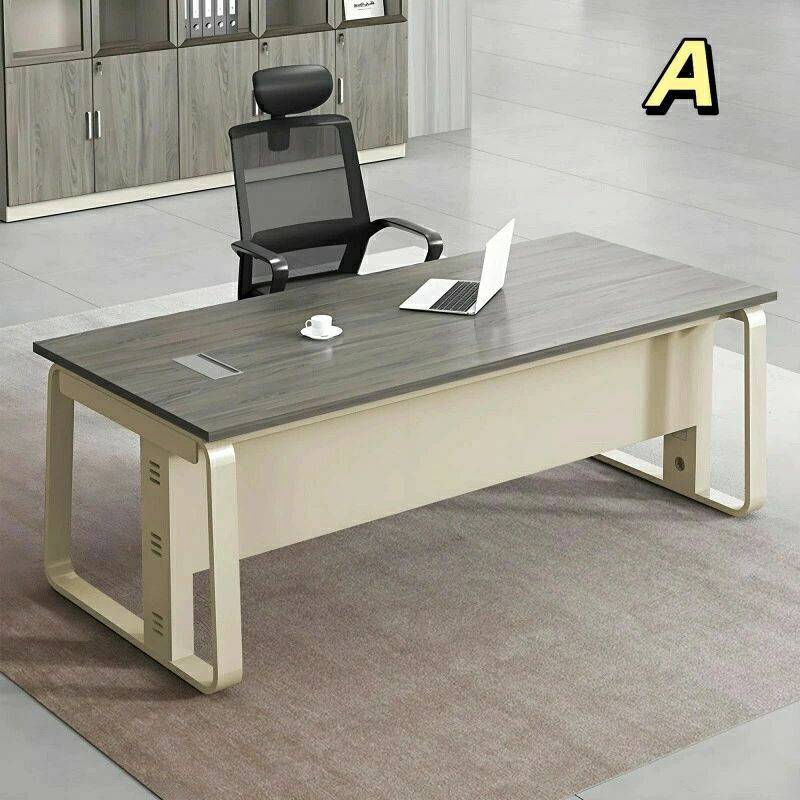 社長デスク 法人様向け 社長テーブル エグゼクティブデスク L型 役員用デスク 配線ボックス付き プライバシーバッフル オフィス