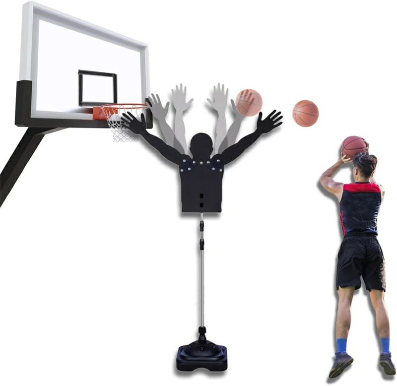 バスケットボール 練習用 トレーニング器具 ディフェンスマネキン バスケットボール ダミー ディフェンダー トレーナー 高さ調節