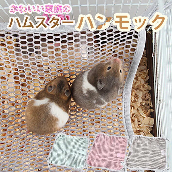 8枚セット　小動物用ハンモック☆ブルー☆ハムスター☆フェレット等のケージに 楽天市場】【P10倍11日1:59まで】 ハムスター メッシュ