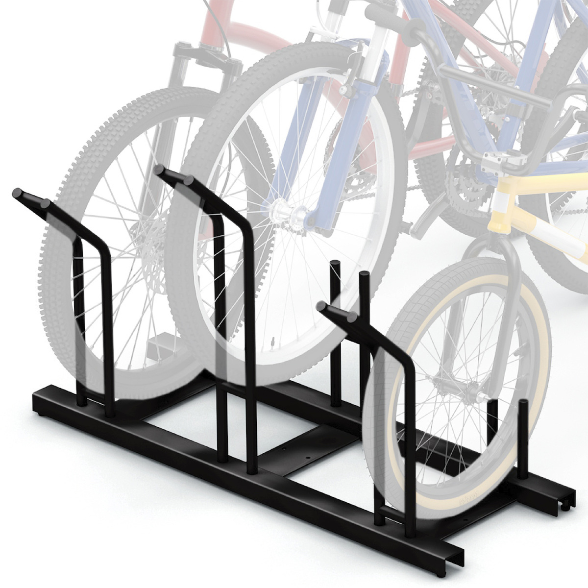 自転車スタンド　3台用　足立製作所　組立　新品未使用 Amazon.co.jp: 足立製作所 日本製 自転車 スタンド 3台用