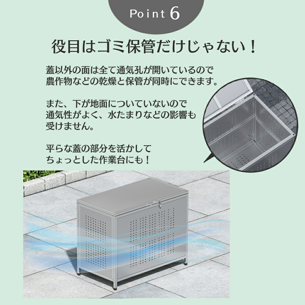 ゴミ箱 屋外 大きい カラス除け キッチン カラスや野良猫からゴミを守る ゴミステション 高強度 ごみ収集ボックス ごみ大型 ゴミ荒らし防止 組立式 ごみふた付き ゴミネット 庭用 分別 ゴミ箱キャスター 218l