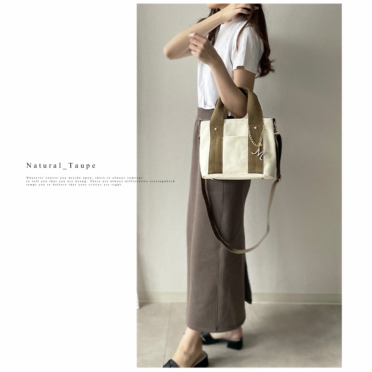 ミニトートバッグ 選べるチャーム付き レディース ママバッグ 通勤