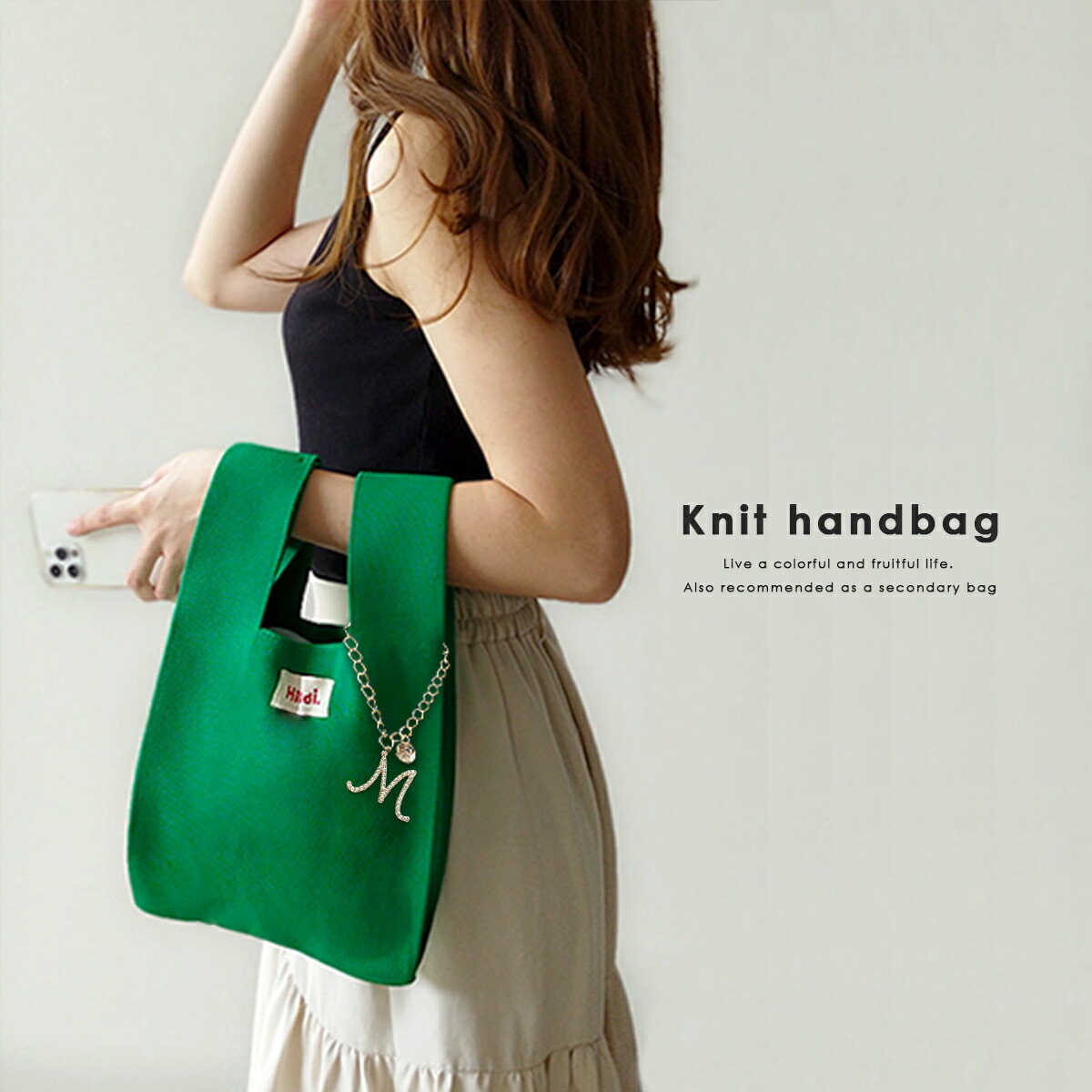 familiar カスタムオーダー ニット トートバッグ familiar カスタムオーダー ニット トートバッグ 受注販売