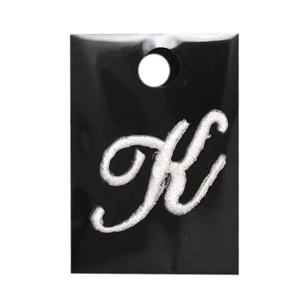 楽天市場 アルファベット ワッペン 刺繍ワッペン 縦2 5cm 横2 8cm ｋ イニシャル アイロンワッペン 入園 入学 わっぺん Wappen Wappen アップリケ あっぷりけ メール便可 マスク用小さいサイズ マスク用小さいサイズ レアリーク