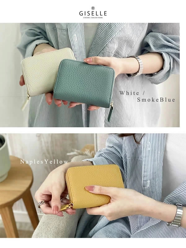 クーポン利用で2,140円／【レビュー1.1万件超：楽天1位】ミニ財布 本革