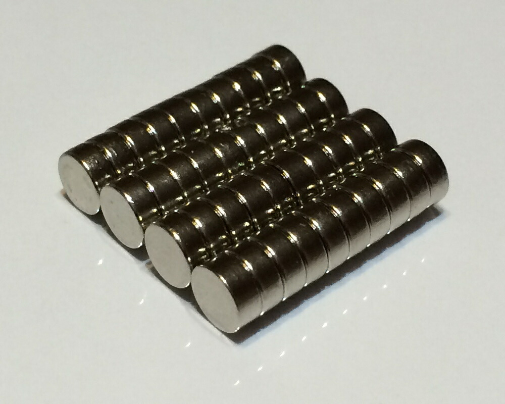 楽天市場】ネオジム磁石φ3mm×1mm(N35) 1個ネオジウム 超強力