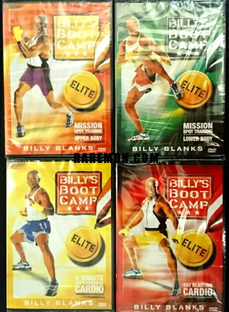 楽天市場】【新品】ビリーズブートキャンプ DVD4枚セット 日本語字幕版