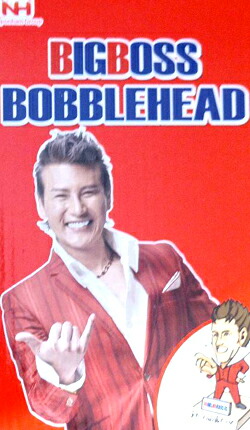 [未開封品] 日本ハム BIG BOSS 新庄剛志 ボブルヘッド首振り人形フィギュア （当選品・非売品）コレクション
