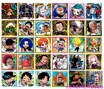 ワンピース ウエハース　シール　にふぉるめーしょん　LOG10 フルコンプセット にふぉるめーしょん ワンピース大海賊シールウエハースLOG.10