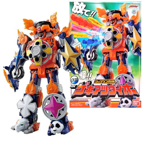 【新品】 手裏剣中隊ニンニンジャー シュリケン雑ぜ合わせる DXゲキアツダイオー