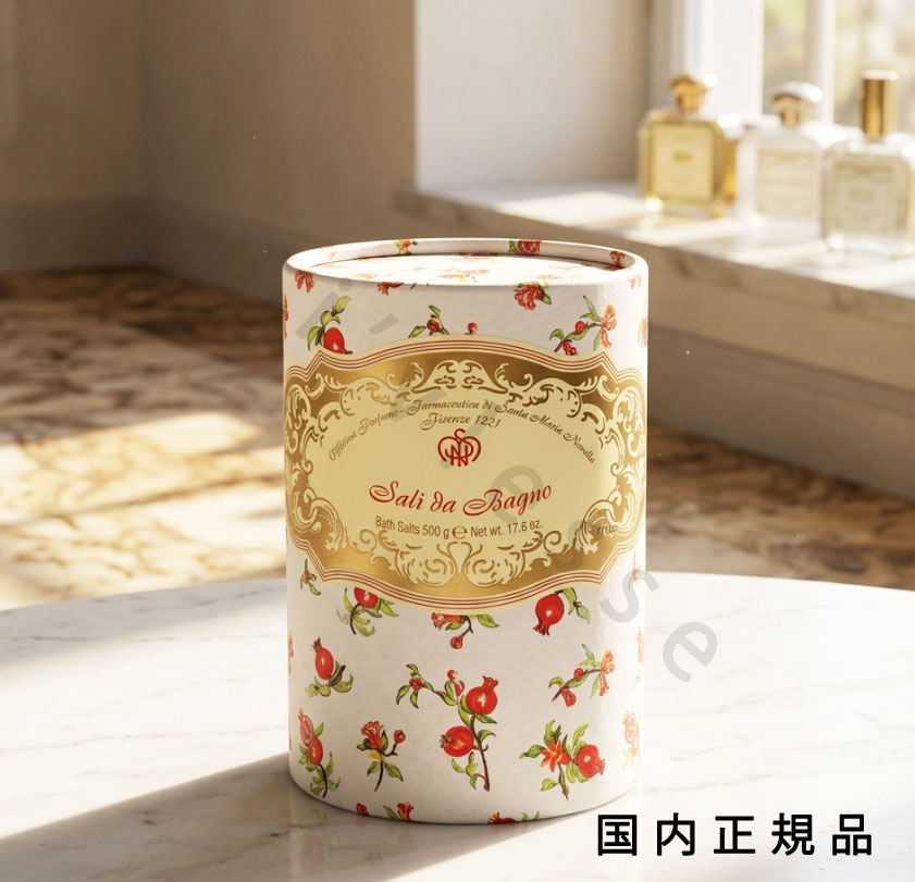 （10時までのご注文当日発送）（休業日除く）国内正規品　サンタ・マリア・ノヴェッラ（Santa Maria Novella）バスソルト　ザクロ　500g／入浴剤｜i&rsquo;vlesse