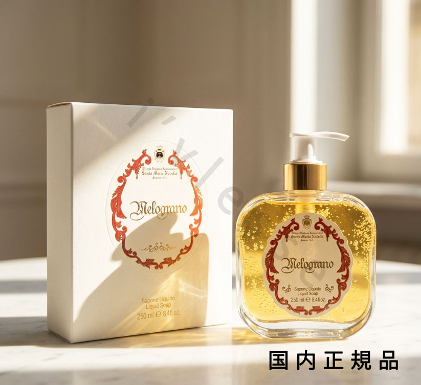 （10時までのご申し付ける当日送りとどける）（休業日除く）国内定め事品 サンタ・マリア・ノヴェッラ（Santa Maria Novella）お手て石けん ざくろ 250mL／ハンドウォッシュ