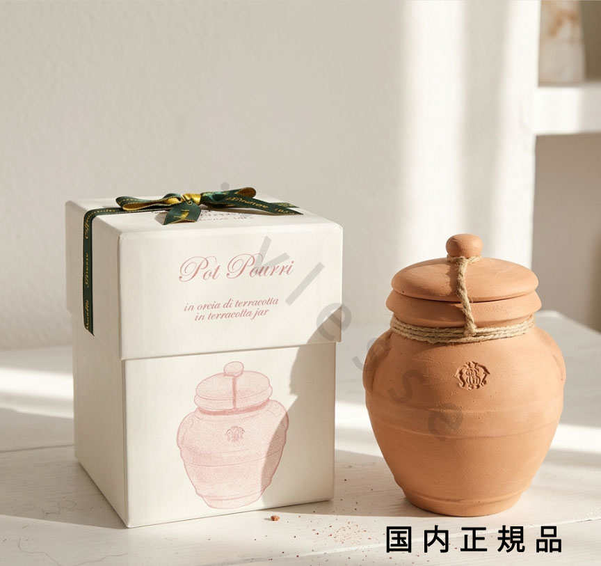 （10時までのご注文当日発送）（休業日除く）国内正規品　サンタ・マリア・ノヴェッラ（Santa Maria Novella）テラコッタポプリポット 70g｜i&rsquo;vlesse