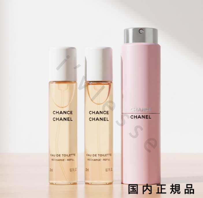 楽天市場】CHANEL (シャネル) CHANCE Eau de Toilette Twist and Spray