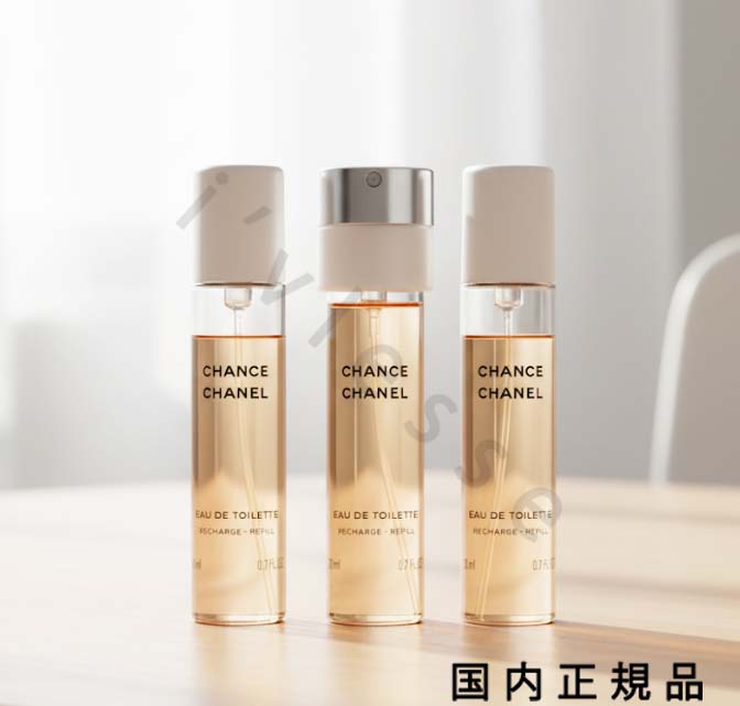 楽天市場】CHANEL (シャネル) CHANCE Eau de Toilette Twist and Spray