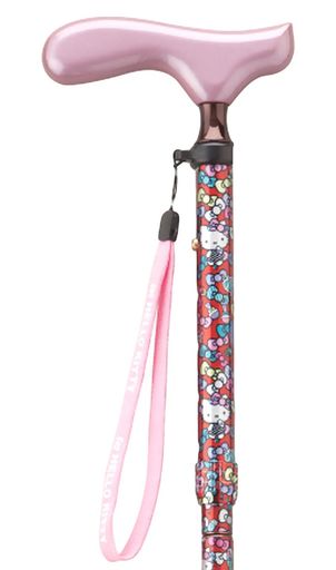 愛杖 HK-22 ハローキティ レッド 折りたたみ [適応身長 150~170cm]｜Raspberry Market