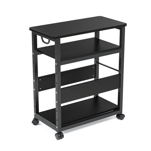 楽天市場】【落下防止設計】回転式本棚5段大容量ブックシェルフ