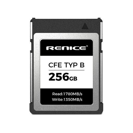 RENICE CFexpress Type B 256GB 高性能 メモリーカード 最大読み出し1780MB/s 最大書き込み1350MB/s PCIe Gen3.0x2 NVMe 1.3 超低消費電力 4K/6K/8K録画対応 for EOSR3 R5|Raspberry Market