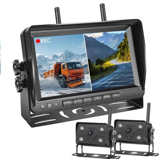 楽天市場】AUTO-VOX W10 7インチ デジタルバックモニター 12V