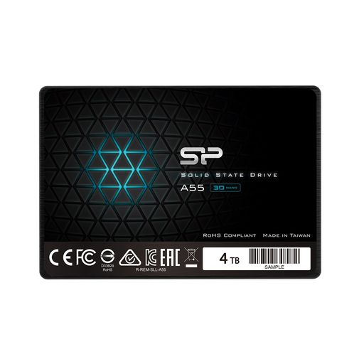 SPSiliconPowerケイ素樹脂力強さSSD4結核症3DNAND召しかかえるSATA36Gb/s2.5in7mmPS4動くこと突きとめる済3年引き請けるA55つづき物SP004TBSS3A55S25