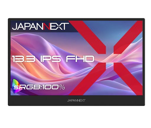 JAPANNEXT13.3インチIPSパネル搭載フルHD(1920x1080)解像度モバイルモニターJN-MD-IPS133FminiHDMIUSB-CsRGB:100%HDR自立式キックスタンド搭載フェルトケース同梱【2年保証】