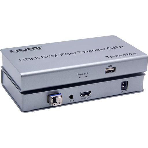HDMIKVMファイバーエクステンダーOVERIP、HDMIKVM光ファイバースイッチエクステンダー20KMoverIPLCSC衣料繊維有線テレビUSB2.0KVM分かち合うキーボードマウススイッチなおなお書き4管する用(TX+RX)