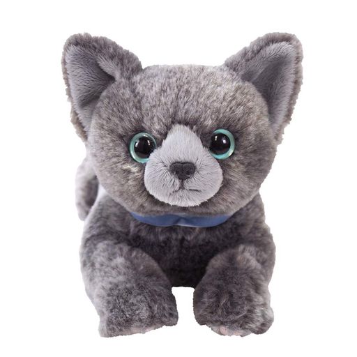 サンレモン(SUN LEMON) ひざ ねこ ロシアンブルー S 15.2×13.6×37.1CM ぬいぐるみ アニマル
