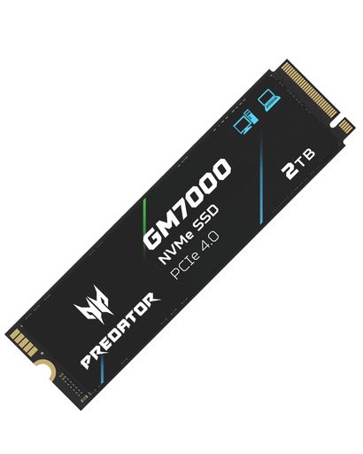 Acer Predator M.2 SSD 2TB GM7000 DRAMキャッシュ搭載 NVMe 2280 PCIe Gen4x4 超高速(最大読み取り:7400MB/s、最大書き込み:6700MB/s) 内蔵SSD PS5/PS5 Pro動作確認済み|Raspberry Market