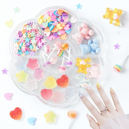 楽天市場】【送料無料】Annhuaネイルパーツ 3D 初心者ネイルアート