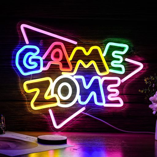 ネオンサイン  LED  ライト  マリオ  看板  ゲーム Amazon.co.jp: JIARODEY 質問ブロック ネオンサイン、質問