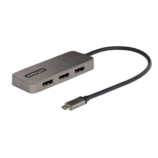 StarTech.com USB-C - 3x DisplayPort 1.4 変換アダプター/3画面/4K60Hz/USB4 TB4 TB3 対応/Windowsのみ/MSTハブ/ノートPC用 マルチディスプレイ 拡張ハブ MST14CD123DP|Raspberry Market